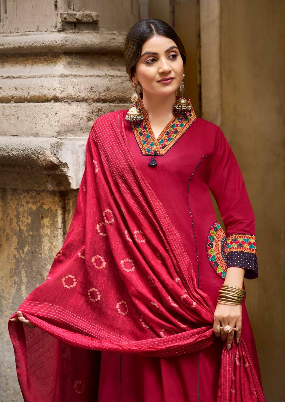 KASHMIRA by KARISSA 1001 To 1006 Series Beautiful Fancy Stylish Colourful casual wear Premium heavy Bombay cotton Stitched dresses At Wholesale Price